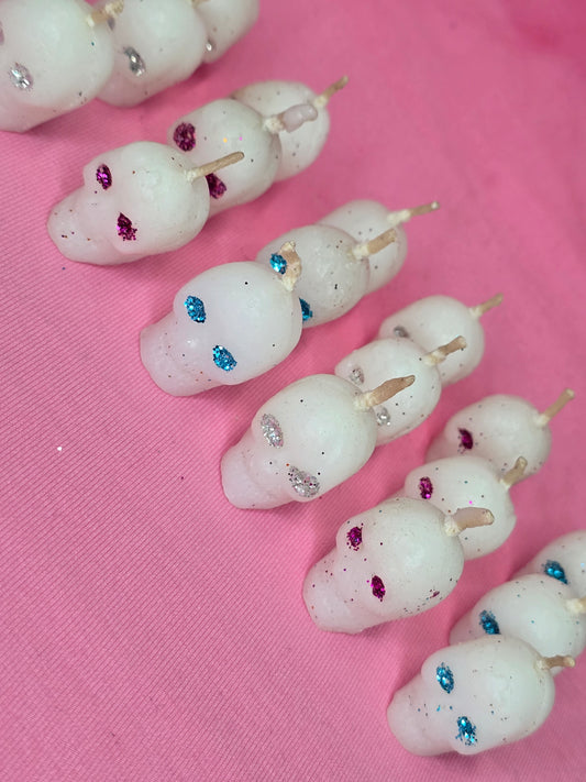 Mini velita de calabera