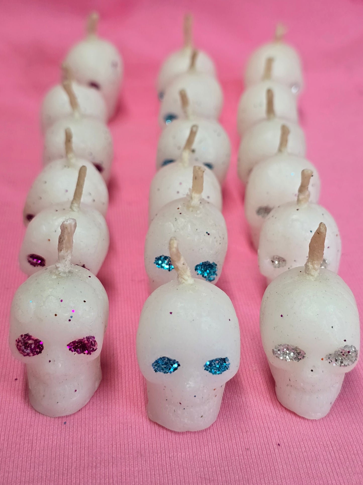 Mini velita de calabera