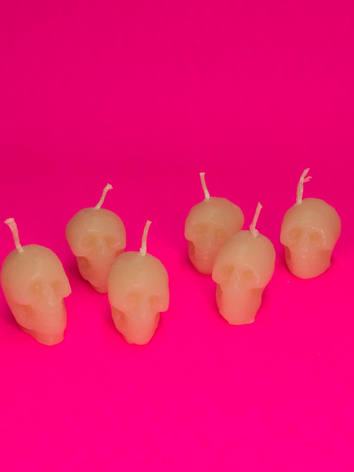 Mini Skull Candles