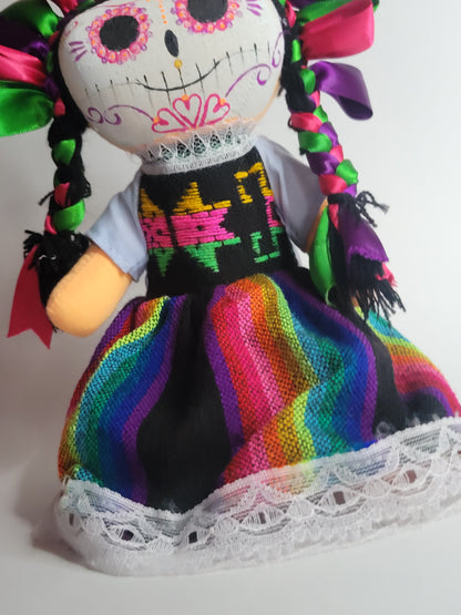 Muñeca de trapo dia de los muertos
