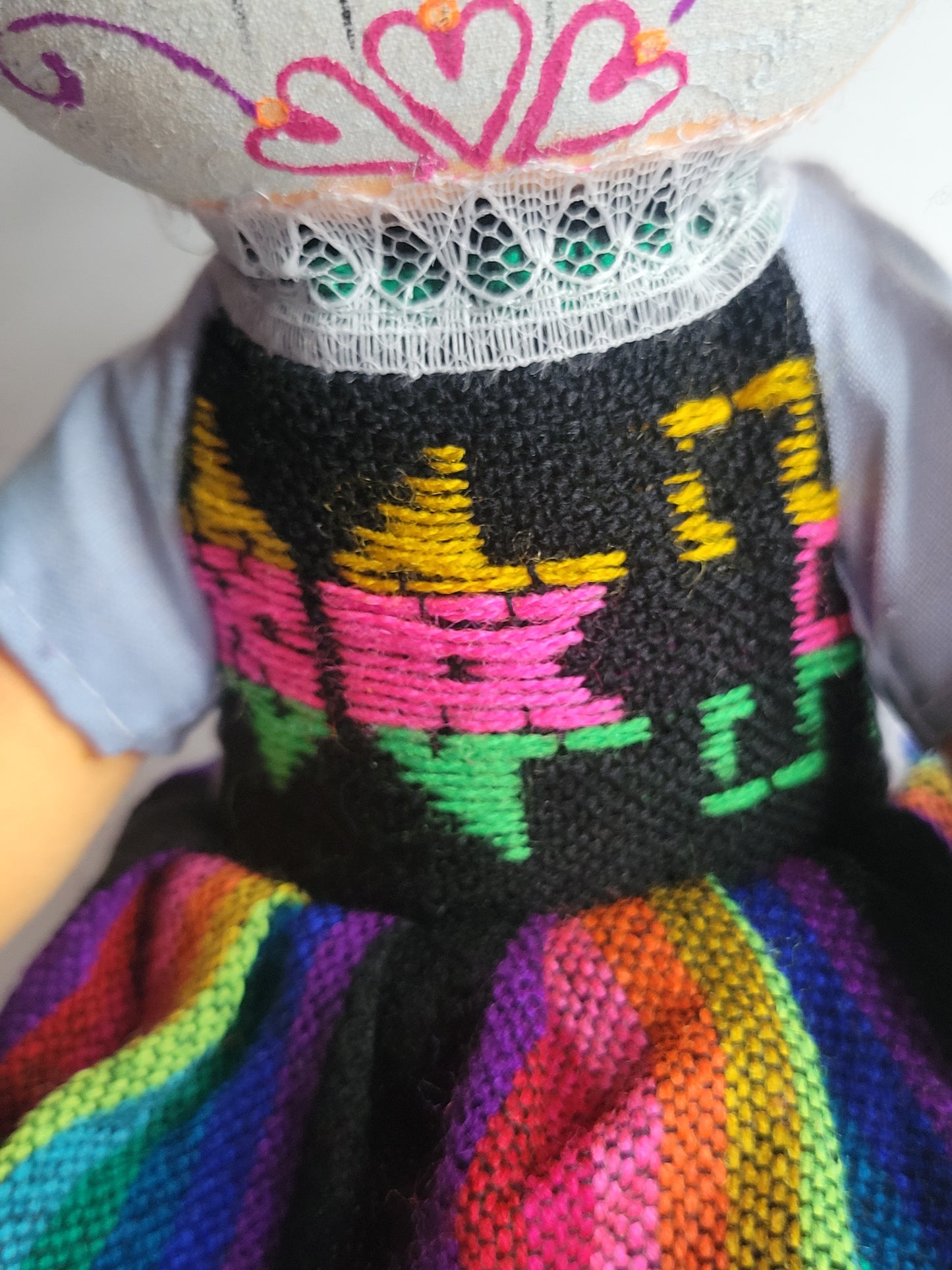 Muñeca de trapo dia de los muertos