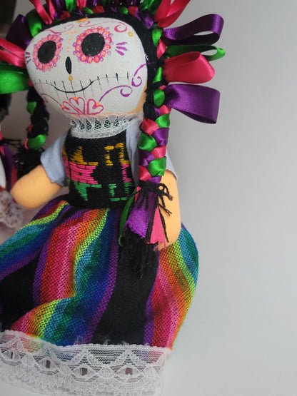 Muñeca de trapo dia de los muertos