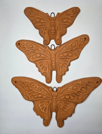 Mariposa De Barro natural