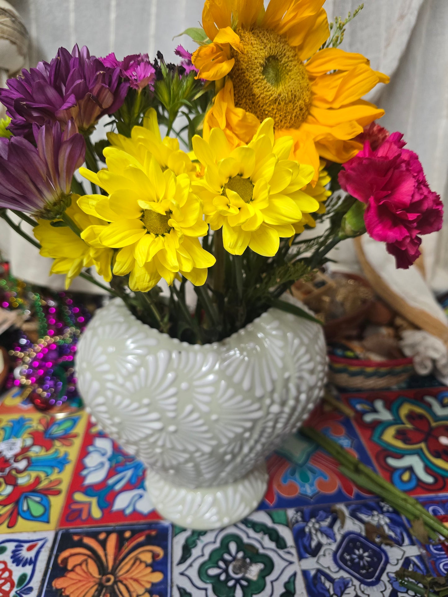 Florero de talavera