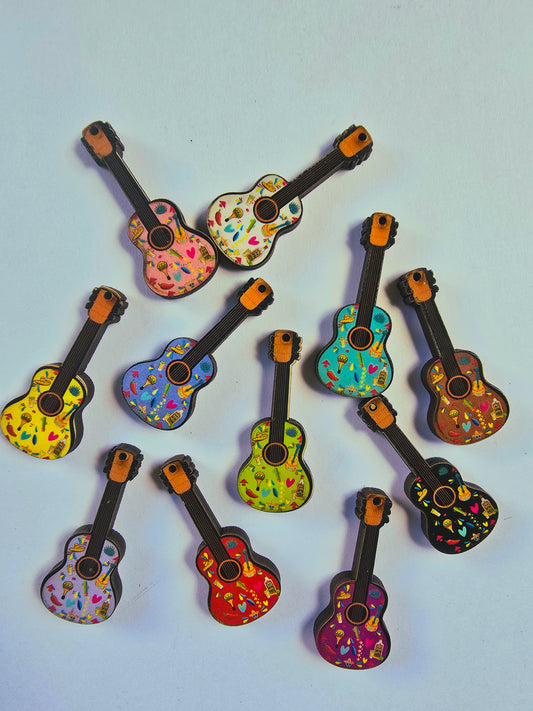Guitarrita de madera mini