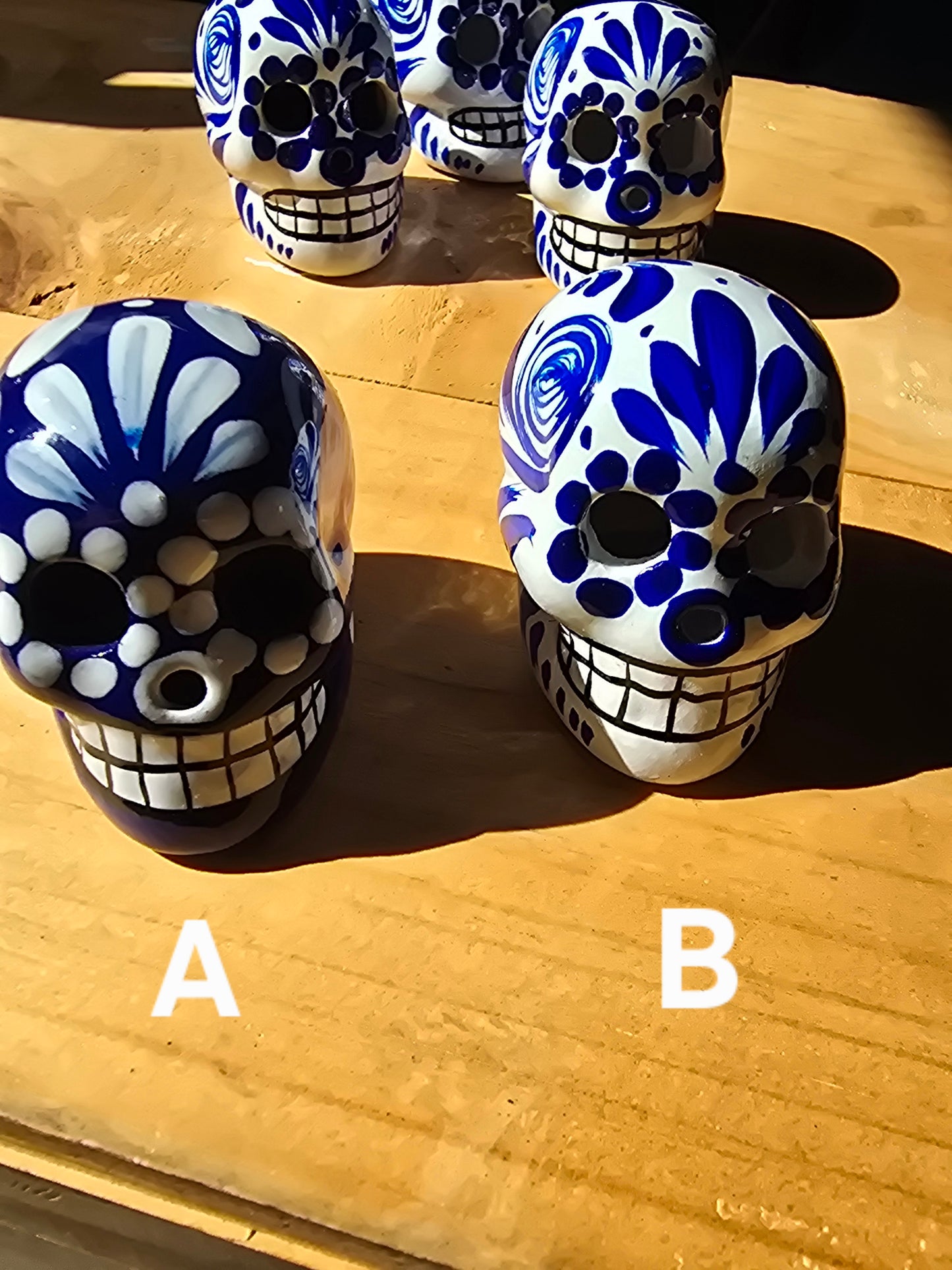 Calaveritas azul