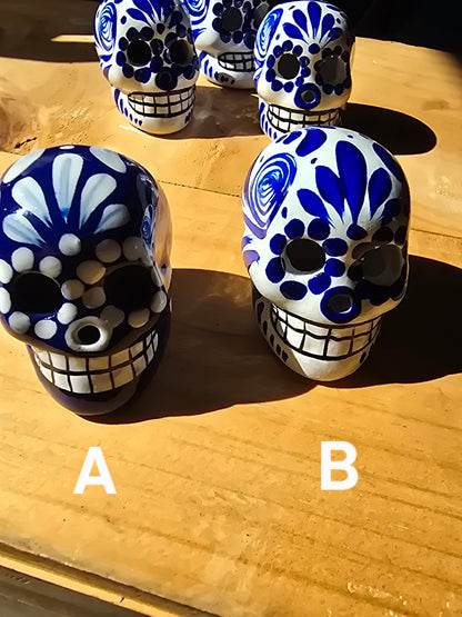 Calaveritas azul