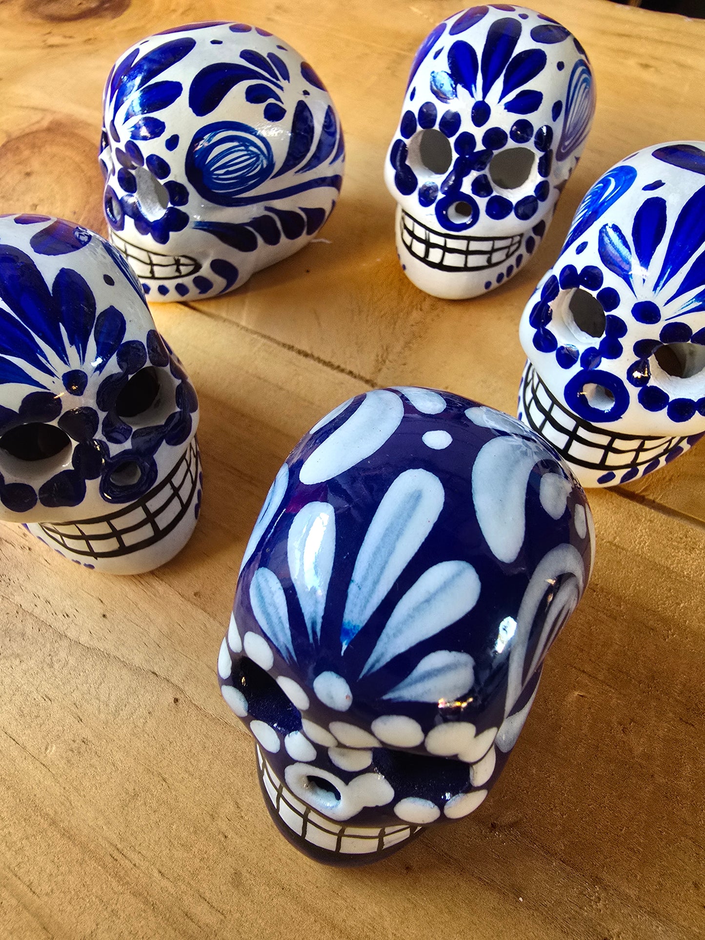 Calaveritas azul