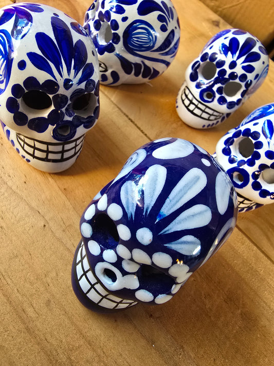 Calaveritas azul