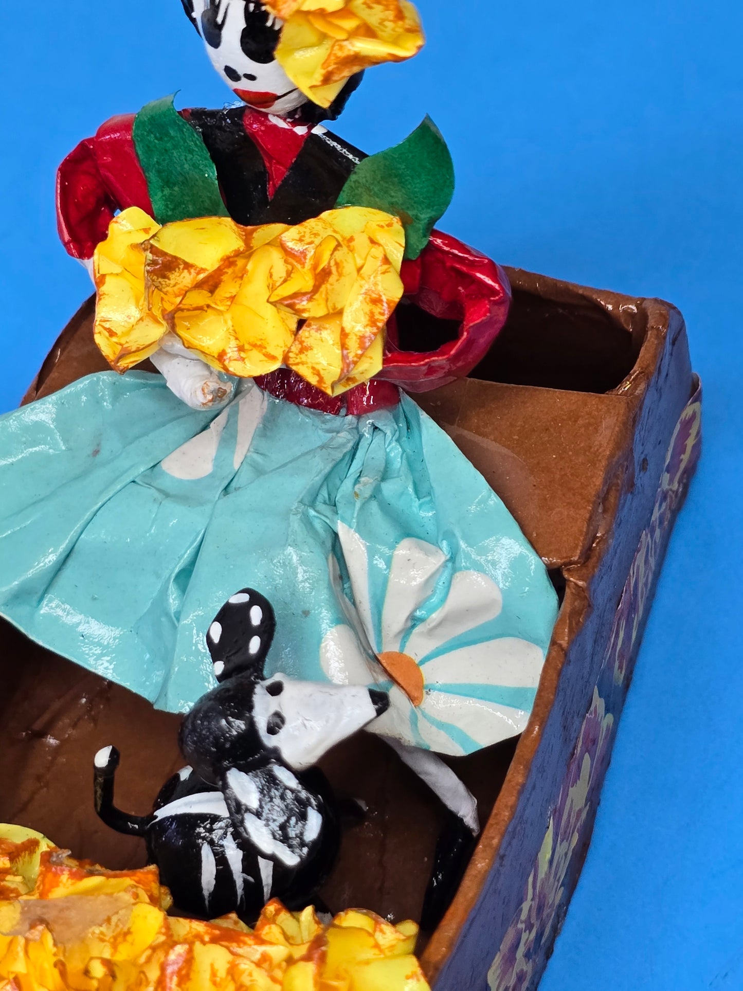 Catrina en lanchita