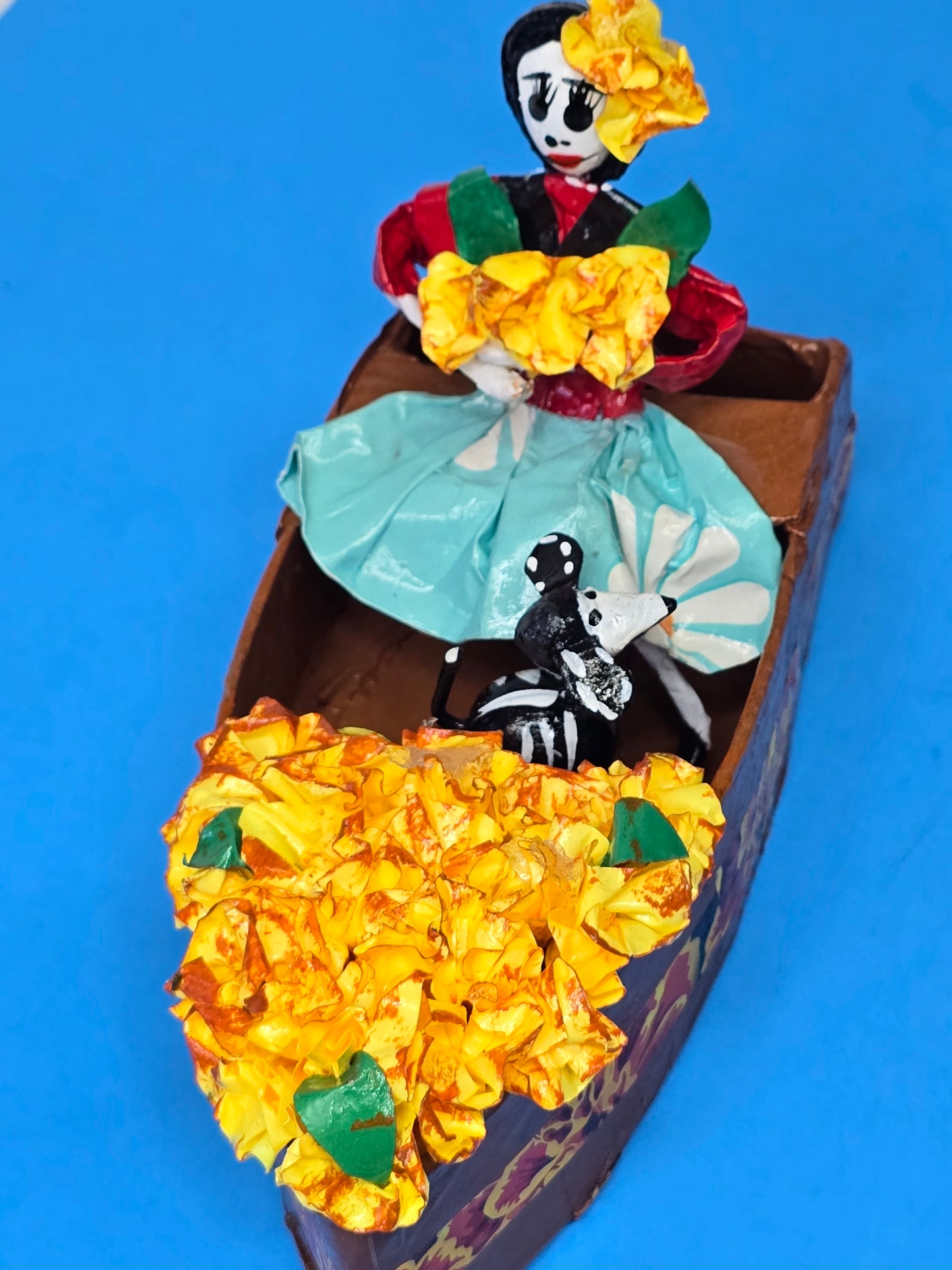 Catrina en lanchita