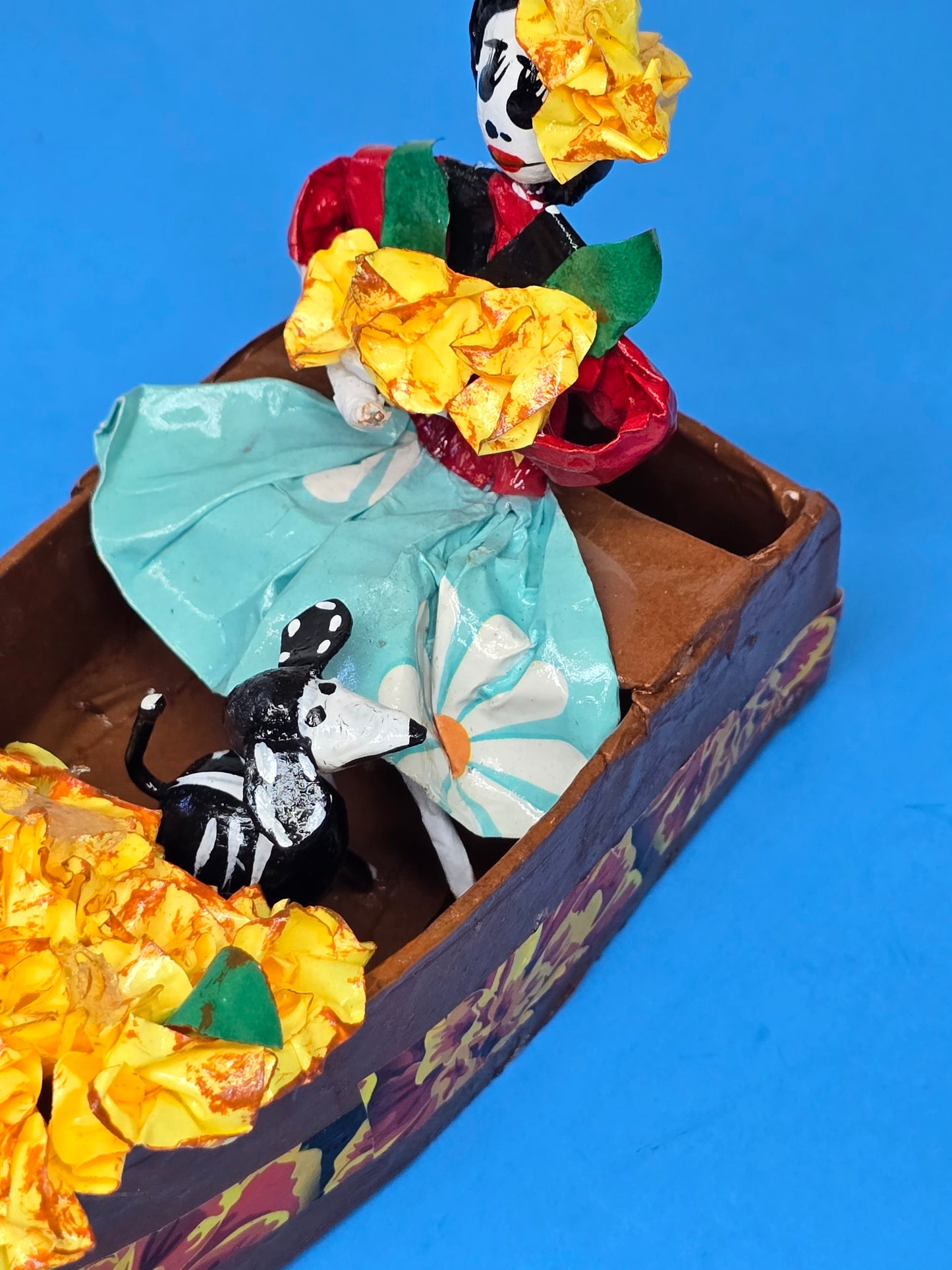 Catrina en lanchita