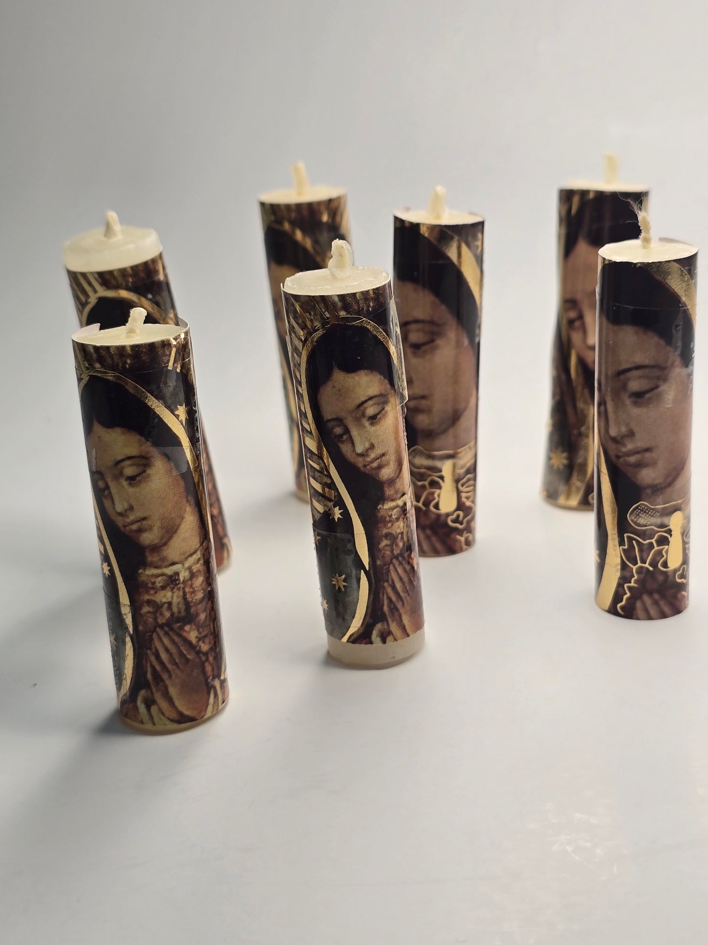 Velitas De Virgen Guadalupe