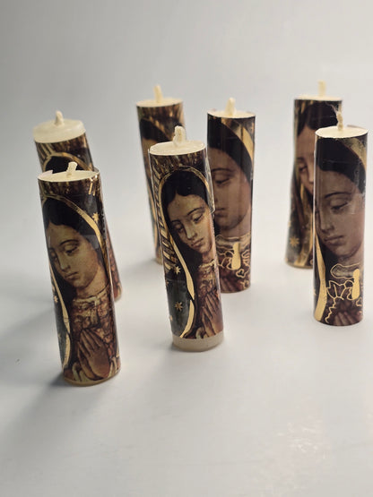Velitas De Virgen Guadalupe