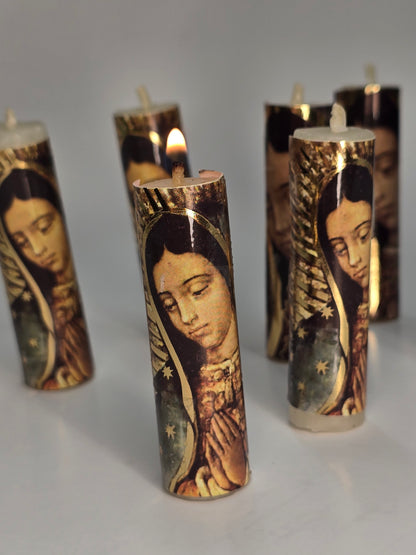 Velitas De Virgen Guadalupe