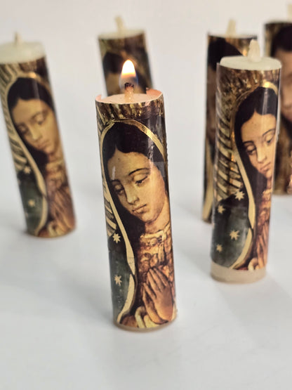 Velitas De Virgen Guadalupe