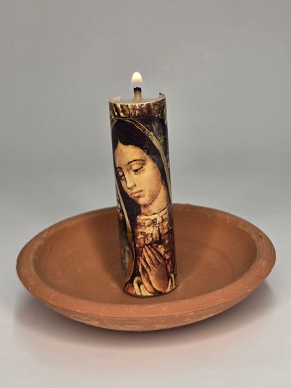 Velitas De Virgen Guadalupe