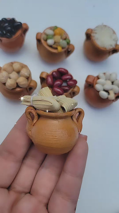 Mini Ollita De Barro