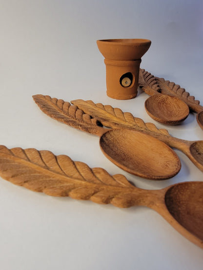Cuchara de pluma