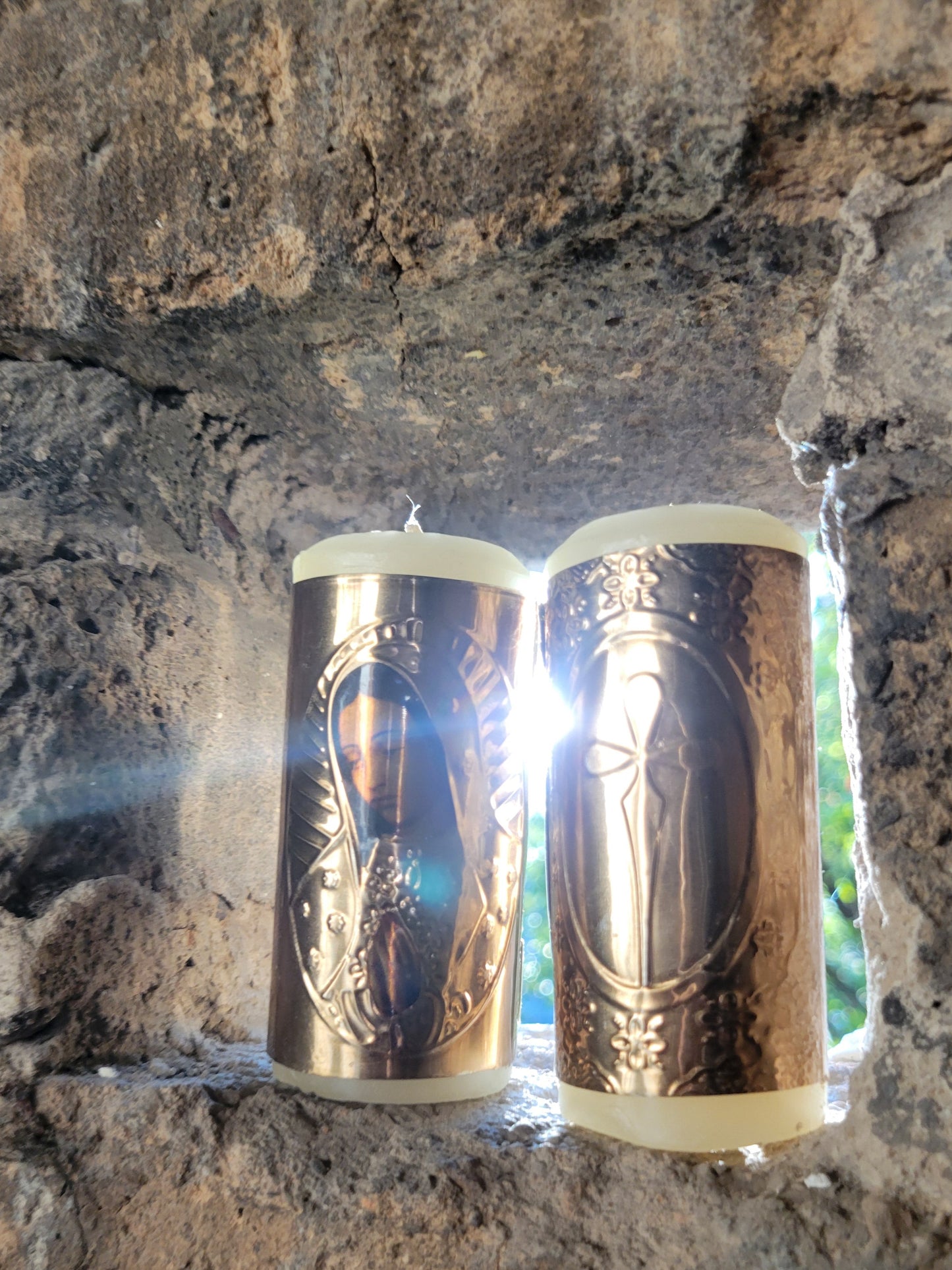 Velita de Virgen de Guadalupe