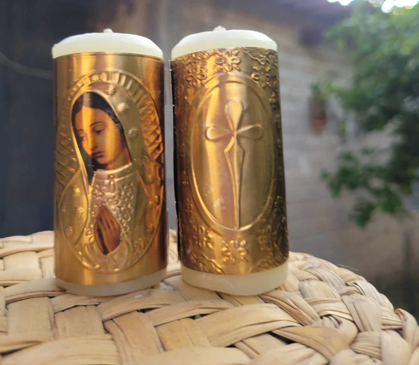 Velita de Virgen de Guadalupe