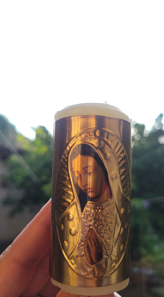 Velita de Virgen de Guadalupe